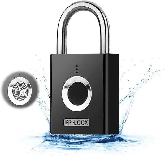 Golden Fox – Fingerprint Padlock | قفل ببصمة الإصبع من Golden Fox